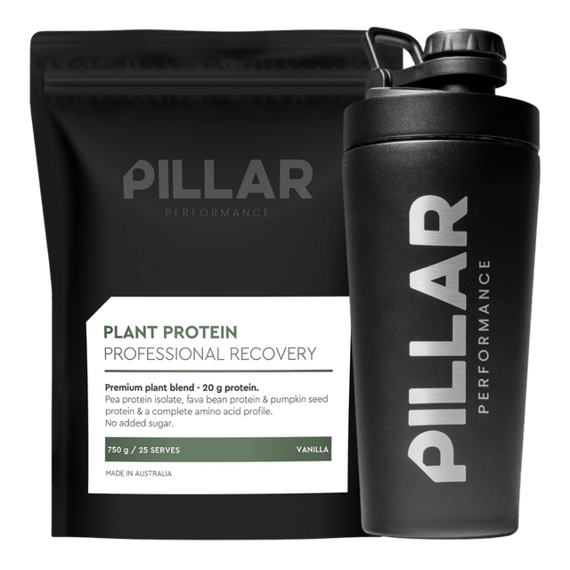 PILLAR Performance - Plant Protein Shaker Bundle - Vanilla - Aid Station