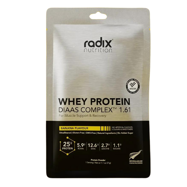 Radix Nutrition - Whey Protein DIAAS Complex™ 1.61 Sachet - Banana (31g)