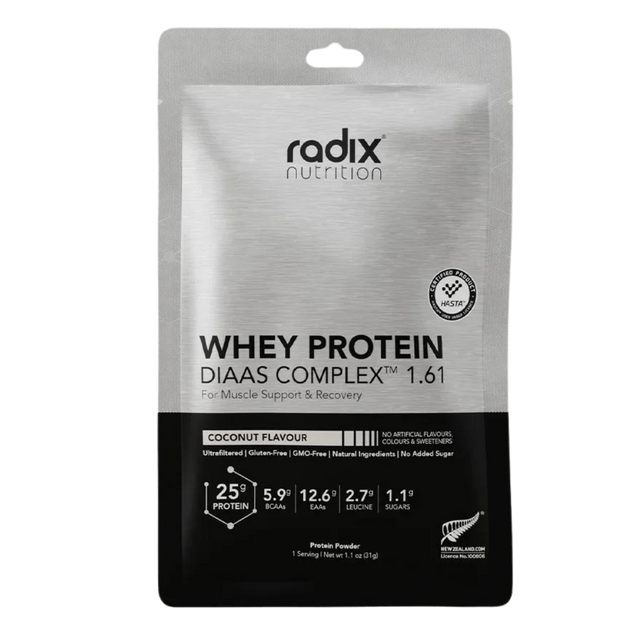 Radix Nutrition - Whey Protein DIAAS Complex™ 1.61 Sachet - Coconut (31g)
