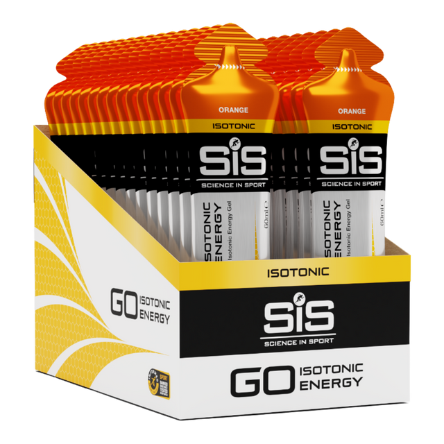 Science In Sport (SIS) - Go Isotonic Energy Gels - Orange (Box of 30)