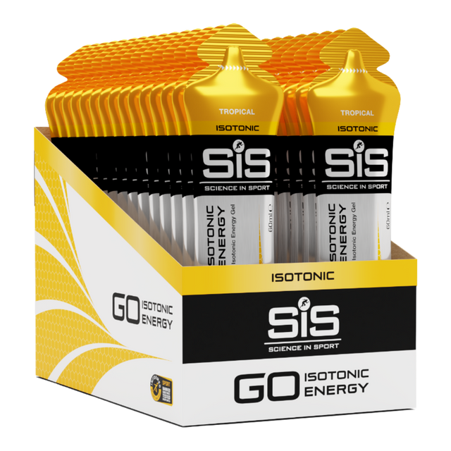 Science In Sport (SIS) - Go Isotonic Energy Gels - Tropical (Box of 30)