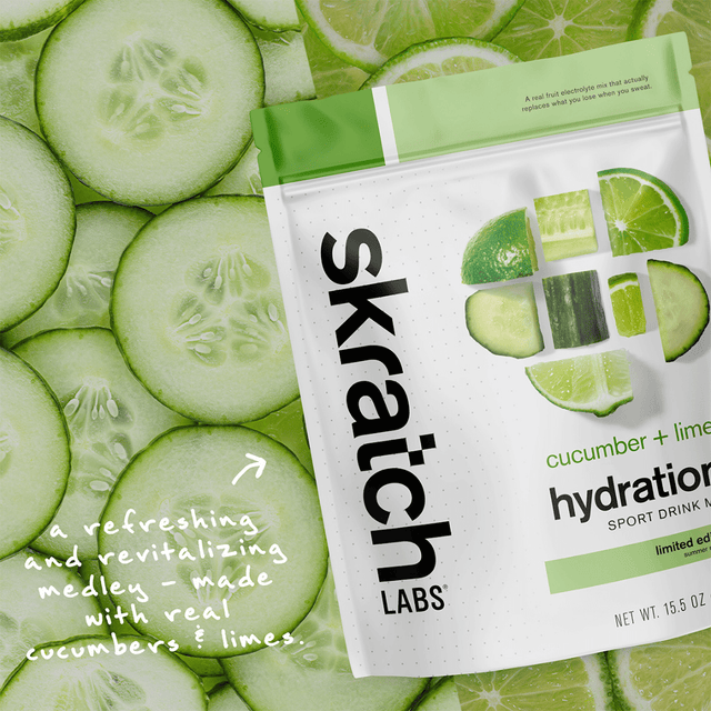 Skratch Labs - Sport Hydration Drink Mix Bag - Cucumber & Lime [Limited Edition] - Aid Station