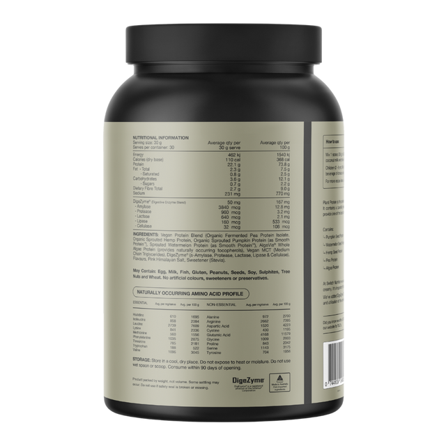 Switch Nutrition - Plant Protein Switch - Vanilla Bean