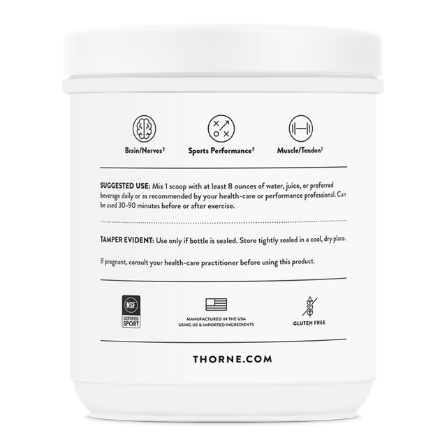 Thorne - Creatine - Strawberry (Back)