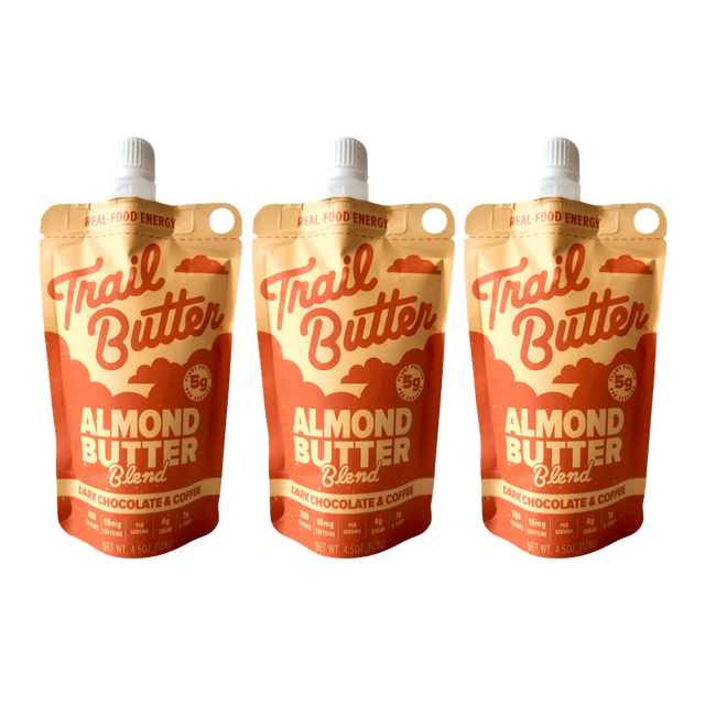 Trail Butter - Big Squeeze 128g - Dark Chocolate & Coffee (Pack of 3)
