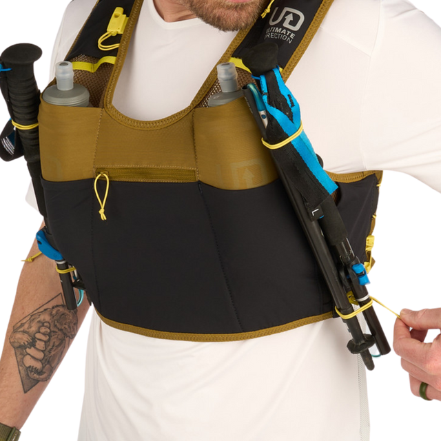 Ultimate Direction - Xodus Vest - Fig Green - Poles