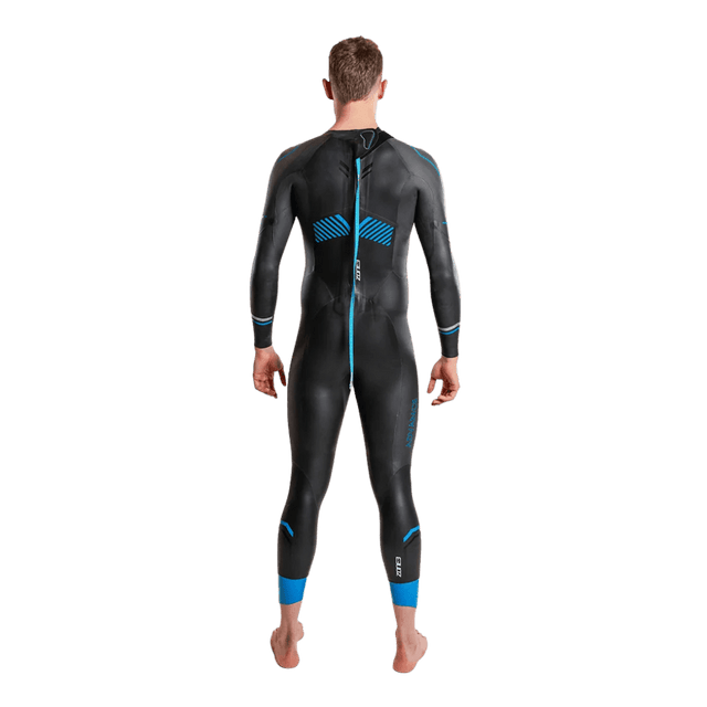 Zone3 - Men's Advance Wetsuit - Black/Blue - Aid Station