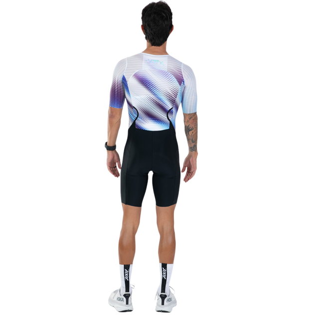 Zoot Men's Ultra Tri P1X Racesuit in Nova colourway - back view