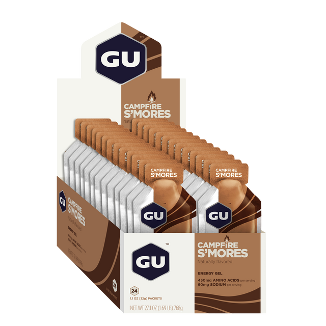 GU Energy Campfire S'mores Box of 24