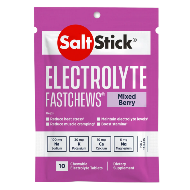 SaltStick Mixed Berry Electrolyte FastChews tablets