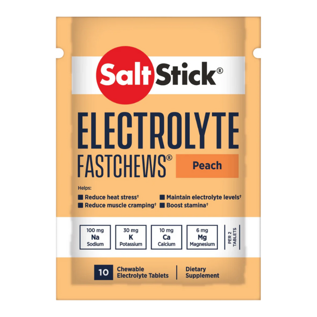 SaltStick - Electrolyte FastChews - Sachet - Peach