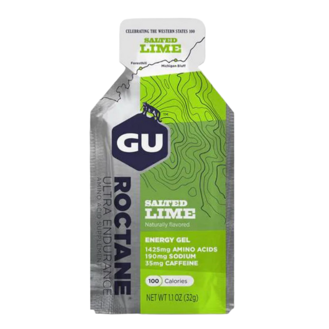 GU Energy - Roctane Energy Gels - Salted Lime (with caffeine)