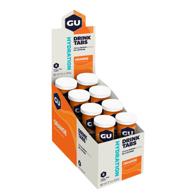 GU Energy - Hydration Drink Tabs - Orange - Box of 8