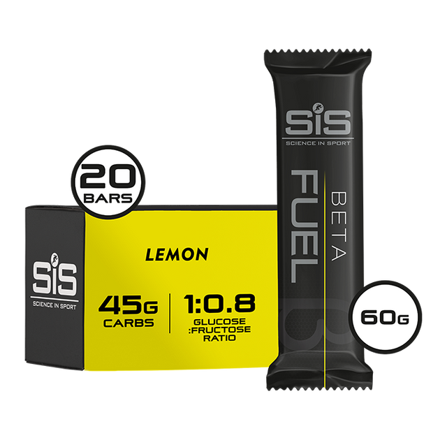 Science In Sport (SIS) - Beta Fuel Energy Chew - Lemon (60g) -Box of 20