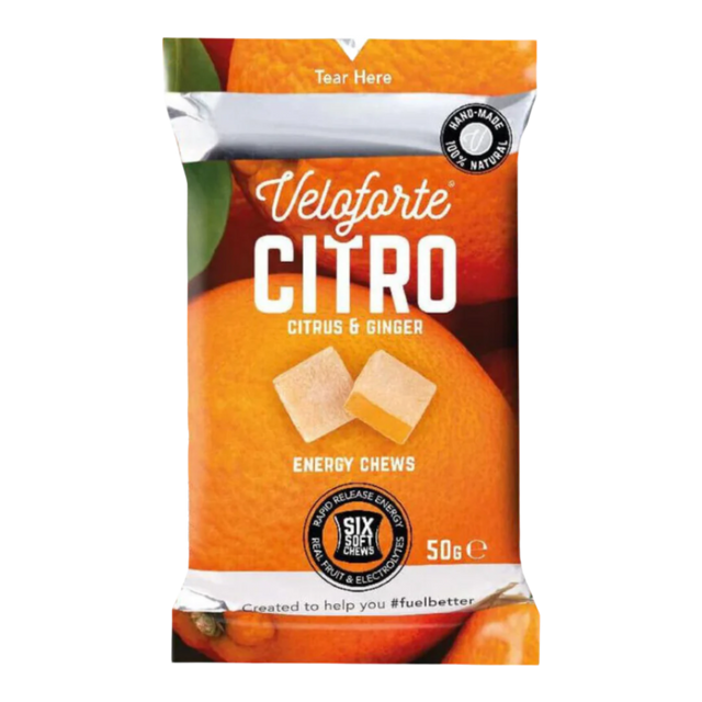 Veloforte - Energy Chews - Citro (Citrus & Ginger)